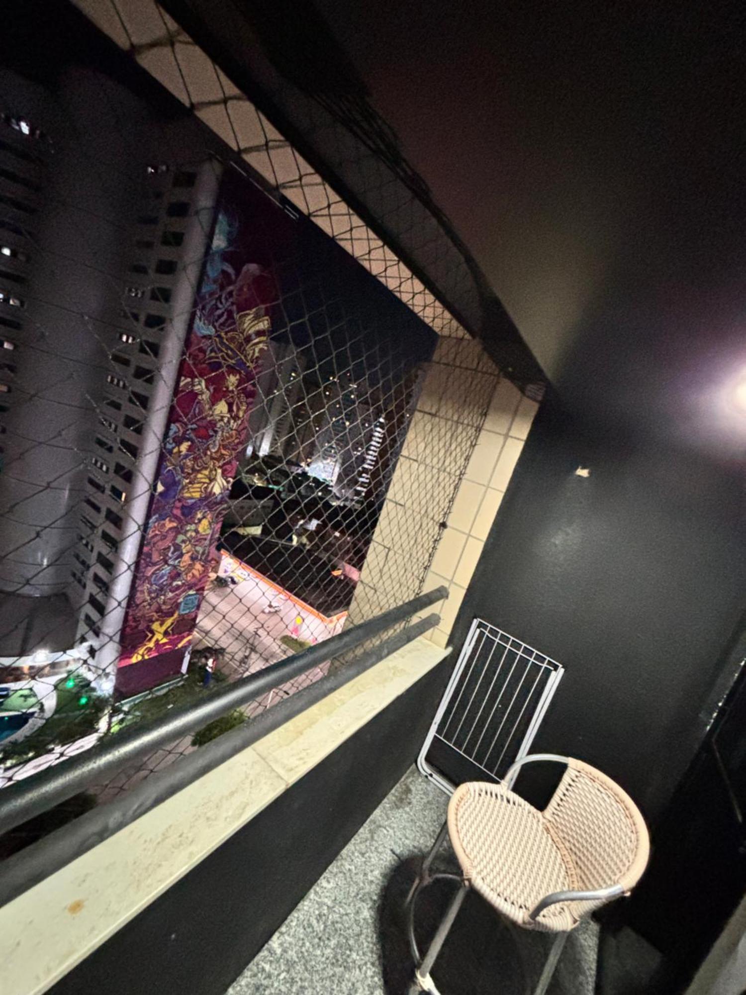 公寓 Flat Meireles, Vista Mar, Avenida Abolicao Ap 1307 , 1404 福塔莱萨